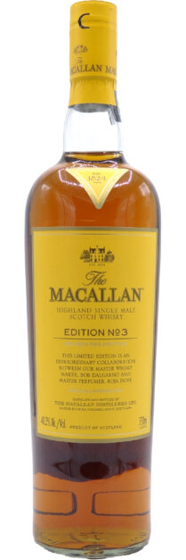 Macallan Single Malt Scotch Whisky Edition No. 3 750ml